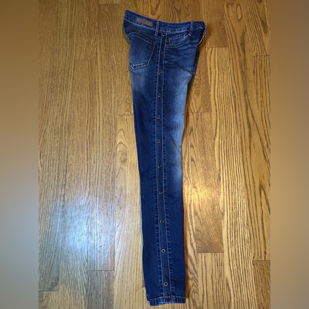 Versace V 1969 Skinny Jeans With Grommet Details - Picture 10 of 10